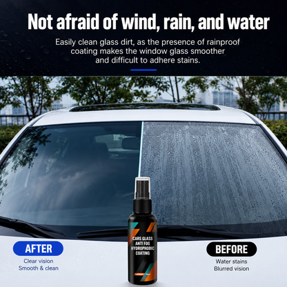 Hydrophobic Windshield Coating Spray