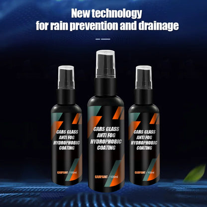 Hydrophobic Windshield Coating Spray