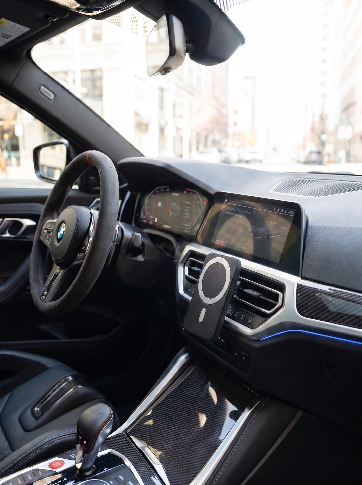 30W Magnetic Wireless Car Charger